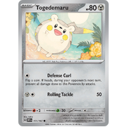 Togedemaru 151/197 Common Scarlet & Violet Obsidian Flames Card Reverse Holo