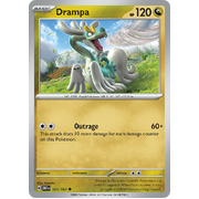 Drampa 161/197 Uncommon Scarlet & Violet Obsidian Flames Card Reverse Holo