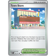 Town Store 196/197 Common Scarlet & Violet Obsidian Flames Card