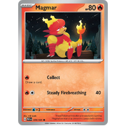 Magmar 009/091 Common Scarlet & Violet Paldean Fates Single Card