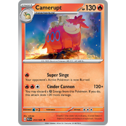 Reverse Holo Camerupt 012/091 Uncommon Scarlet & Violet Paldean Fates Single Card