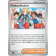 Reverse Holo Paldean Student (085) 085/091 Uncommon Scarlet & Violet Paldean Fates Single Card
