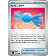 Reverse Holo Rare Candy 089/091 Uncommon Scarlet & Violet Paldean Fates Single Card