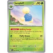 Reverse Holo Jumpluff 003/193 Holo Rare Paldea Evolved Pokemon Card