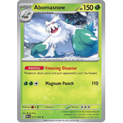 Reverse Holo Abomasnow 011/193 Holo Rare Paldea Evolved Pokemon Card