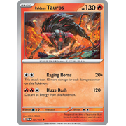 Paldean Tauros 028/193 Uncommon Paldea Evolved Pokemon Card