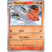 Reverse Holo Talonflame 030/193 Uncommon Paldea Evolved Pokemon Card