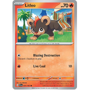 Reverse Holo Litleo 031/193 Common Paldea Evolved Pokemon Card