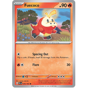 Reverse Holo Fuecoco 035/193 Common Paldea Evolved Pokemon Card