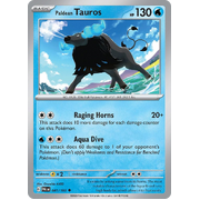Reverse Holo Paldean Tauros 041/193 Uncommon Paldea Evolved Pokemon Card