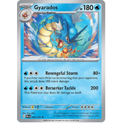 Reverse Holo Gyarados 043/193 Rare Paldea Evolved Pokemon Card