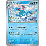 Reverse Holo Azumarill 045/193 Uncommon Paldea Evolved Pokemon Card