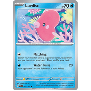 Reverse Holo Luvdisc 047/193 Common Paldea Evolved Pokemon Card