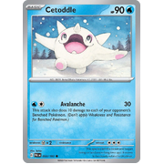 Reverse Holo Cetoddle 053/193 Common Paldea Evolved Pokemon Card