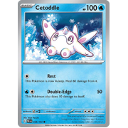 Reverse Holo Cetoddle 054/193 Common Paldea Evolved Pokemon Card
