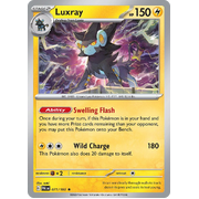 Luxray 071/193 Rare Paldea Evolved Pokemon Card