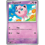 Reverse Holo Jigglypuff 083/193 Common Paldea Evolved Pokemon Card
