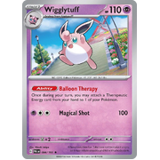 Reverse Holo Wigglytuff 084/193 Rare Paldea Evolved Pokemon Card