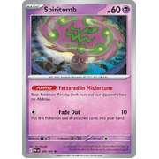 Reverse Holo Spiritomb 089/193 Rare Paldea Evolved Pokemon Card