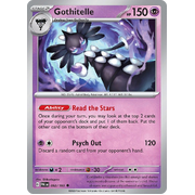 Reverse Holo Gothitelle 092/193 Uncommon Paldea Evolved Pokemon Card