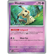 Mimikyu 097/193 Rare Paldea Evolved Pokemon Card