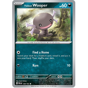 Reverse Holo Paldean Wooper 128/193 Common Paldea Evolved Pokemon Card