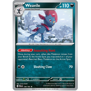 Reverse Holo Weavile 134/193 Rare Paldea Evolved Pokemon Card