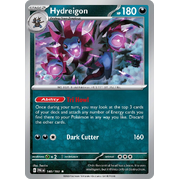 Reverse Holo Hydreigon 140/193 Rare Paldea Evolved Pokemon Card