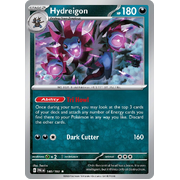 Hydreigon 140/193 Rare Paldea Evolved Pokemon Card