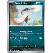 Reverse Holo Bombirdier 147/193 Uncommon Paldea Evolved Pokemon Card