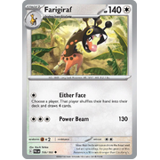 Reverse Holo Farigiraf 155/193 Uncommon Paldea Evolved Pokemon Card