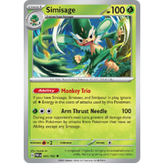 Simisage 005/182 Uncommon Scarlet & Violet Paradox Rift Pokemon Card Reverse Holo