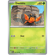 Dwebble 006/182 Common Scarlet & Violet Paradox Rift Pokemon Card Reverse Holo
