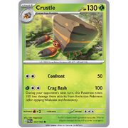 Crustle 007/182 Common Scarlet & Violet Paradox Rift Pokemon Card Reverse Holo