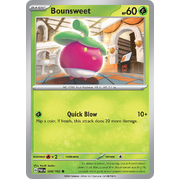 Bounsweet 008/182 Common Scarlet & Violet Paradox Rift Pokemon Card Reverse Holo
