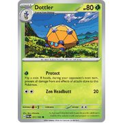 Dottler 011/182 Common Scarlet & Violet Paradox Rift Pokemon Card Reverse Holo