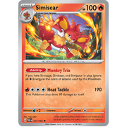 Simisear 021/182 Uncommon Scarlet & Violet Paradox Rift Pokemon Card