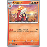 Crocalor 024/182 Uncommon Scarlet & Violet Paradox Rift Pokemon Card Reverse Holo