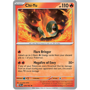 Chi-Yu 029/182 Rare Scarlet & Violet Paradox Rift Pokemon Card Reverse Holo
