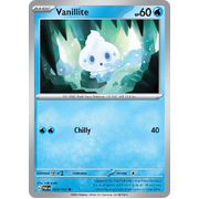 Vanillite 043/182 Common Scarlet & Violet Paradox Rift Pokemon Card Reverse Holo