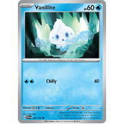 Vanillite 043/182 Common Scarlet & Violet Paradox Rift Pokemon Card