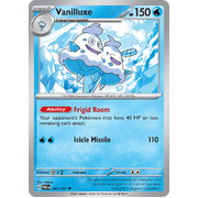 Vanilluxe 045/182 Uncommon Scarlet & Violet Paradox Rift Pokemon Card Reverse Holo