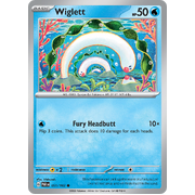 Wiglett 051/182 Common Scarlet & Violet Paradox Rift Pokemon Card Reverse Holo