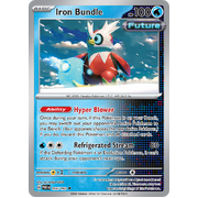 Iron Bundle 056/182 Uncommon Scarlet & Violet Paradox Rift Pokemon Card Reverse Holo