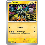 Blitzle 062/182 Uncommon Scarlet & Violet Paradox Rift Pokemon Card Reverse Holo