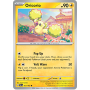 Oricorio 067/182 Common Scarlet & Violet Paradox Rift Pokemon Card