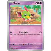Natu 071/182 Common Scarlet & Violet Paradox Rift Pokemon Card Reverse Holo