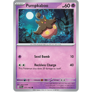 Pumpkaboo 077/182 Common Scarlet & Violet Paradox Rift Pokemon Card Reverse Holo