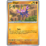 Gligar 091/182 Common Scarlet & Violet Paradox Rift Pokemon Card Reverse Holo