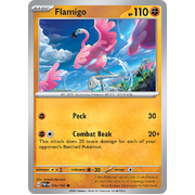 Flamigo 106/182 Common Scarlet & Violet Paradox Rift Pokemon Card Reverse Holo